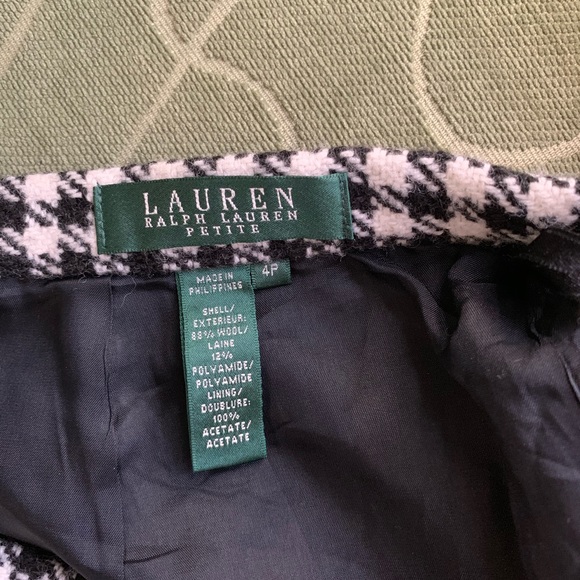 Polo Ralf Lauren wool blend skirt Sz 4 - Picture 4 of 8